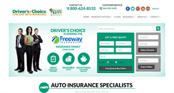 Desktop Screenshot of driverschoiceinsurance.com